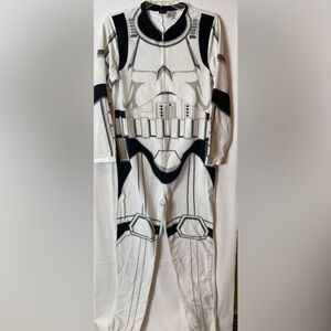 Star Wars storm trooper one piece pajamas size M